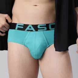 FASO Mid Rise Premium Super Stretch Label Free Basic Briefs FA3014-SQ-TEALGREEN-image-44