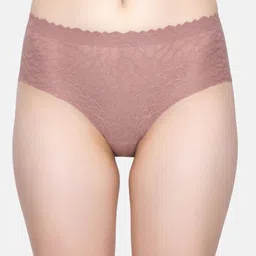 Sloggi Women Pink Lace Hipster Briefs-image-64