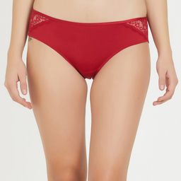 Soie Self Design Super Soft Lacy Hipster Briefs-28