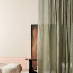 H&M 1-Pack Long & Wide Linen-Blend Curtain Length-image-7