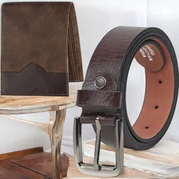 Metronaut Men Pack Of 2 Wallet and belts Accessory Gift-image-46