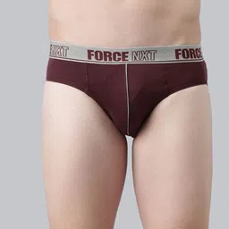 Force NXT Men Pack Of 2 Assorted Cotton Basic Briefs image 3