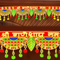 Handmade Plastic Beads And Traditional Door Hanging/Bandarwal/Toran for Door. Toran-image-30
