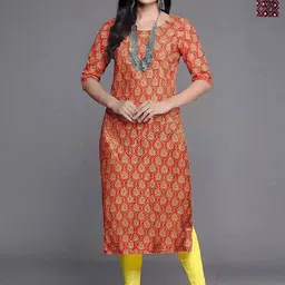 Anouk Rustic Women Pack Of 2 Ethnic Motifs Printed Straight Kurta-71