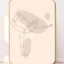 SAF Pink & Grey 1 Piece Wood Other Wall Paintings-16