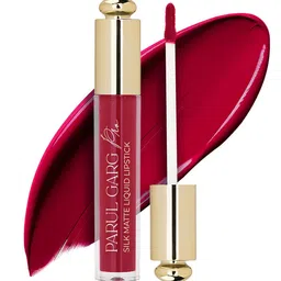 Parul Garg Silk Matte Waterproof Liquid Lipstick -3 ml Rosella-picture-17