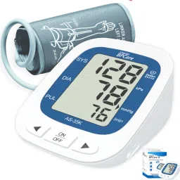 STANDARD BPCare Plus (AS-35K) Automatic Digital Blood Pressure Monitoring Machine for Heart Rate Monitor & Pulse Checking Meter | Most Accurate Device for Home - Bp Monitor-0