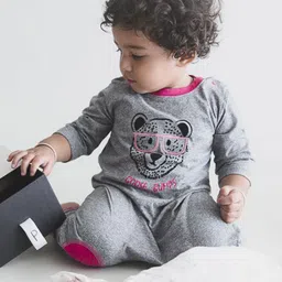 Piccolo Piglet Unisex Kids Pure Cotton Jumpsuit-image-31