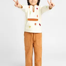 Somersault Boys T-shirt with Trousers-image-4