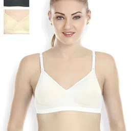 Tweens Pack of 3 Green Full-Coverage T-shirt Bras TW-1313-picture-43