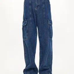 StyleCast x Revolte Men Straight Fit Light Fade Jeans-image-7