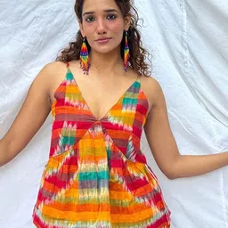 Chidiyaa Print Cotton Top-image-15