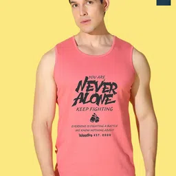 WOOSTRO Pack Of 2 Printed Combed Cotton Gym Vests VWS26(ALONE PEACH)(MORE PEACOCK)-picture-17