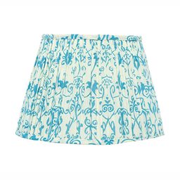 Lampenschirm India Blue & White Block Printed Cotton Lampshade-23