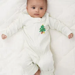 YK Infant Boys Tree Printed Two Way Zipper Romper-image-71
