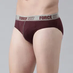 Force NXT Men Pack Of 2 Assorted Cotton Basic Briefs image 4