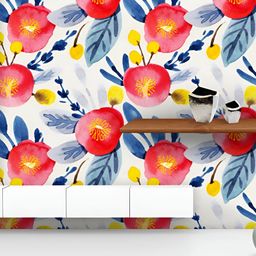 ArtzFolio Printed UV-Resistant Anti-Bacterial Botanical Design Peel & Stick Wallpaper-image-67