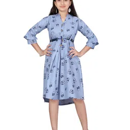 BAESD Floral Print Shirt Dress-picture-48