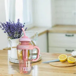 1300ML Reusable Ice Cream Container with Lid for Freezer and Kitchen Use 1300 ml Bottle-picture-23