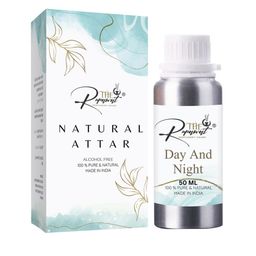 THE RUPAWAT Perfumery House Day & Night 100% Natural & Pure Alcohol Free Attar - 50 ml-image-72
