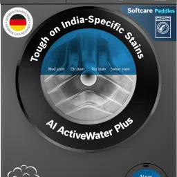 9 kg Fully Automatic Front Load with In-built Heater Grey-12