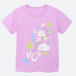 Oh Rare Girls Printed Applique T-shirt-image-76