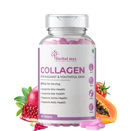 Herbal max Collagen For Radiant & Youthful Skin - 60 Tablet-picture-37
