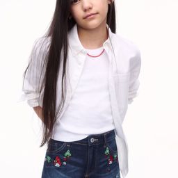 H&M Embroidery-Detail Denim Shorts-picture-23