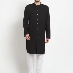 Ekmatra Men Thread Work Khadi Handloom Kurta-picture-20