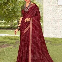 Mitera Bandhani Zari Bandhani Saree-image-25