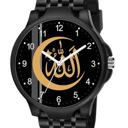 CSAMON Men Bracelet Style Straps Analogue Watch 3KANBLK Islamic NUM01 805BLK-image-71