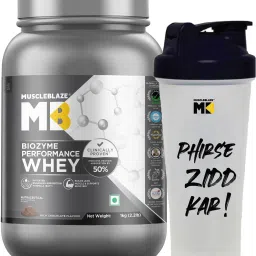 Biozyme Performance Whey Protein Powder with Shaker, 25g Protein Per Scoop Whey Protein-11