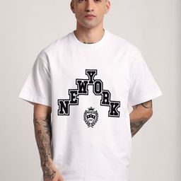 R&B Men Typography Printed Round Neck Cotton T-shirt-picture-26