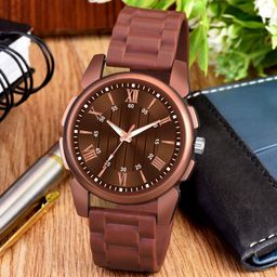 CSAMON Men Round Dial & Bracelet Style Straps Analogue Watch J16 1016BRO D NEW PU-11