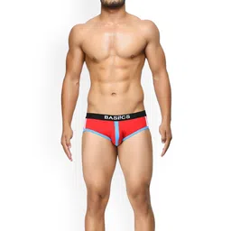 BASIICS by La Intimo Men Mid-Rise Basic Briefs image 5