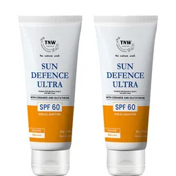 TNW the natural wash Set of 2 Ceramide Sun Defence Ultra SPF 60 Sunscreen - 50 g each-84