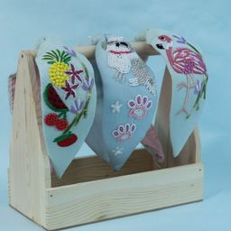 HOPUP Girls Set of 3 Embellished Hairband-image-16