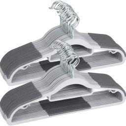 Durable Clothes Hangers with Non-Slip Pads Plastic Shirt Pack of 10 Hangers For Shirt-image-15