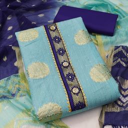 Rangtulika Ethnics Printed Unstitched Dress Material-picture-36