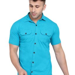 Blisstone Cotton Spread Collar Casual Shirt-image-8