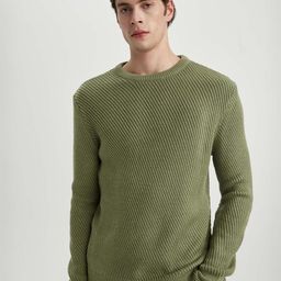 DeFacto Men Striped Pullover-image-84