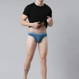 Force NXT Men Pack Of 3 Assorted Basic Briefs  MNFF-117-R3 image 3