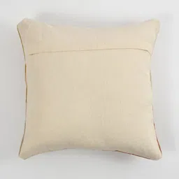SASHAA WORLD Off White & Mustard Geometric Square Cushion Covers-24