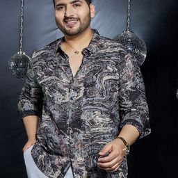 Instafab Plus Men Comfort Opaque Printed Casual Shirt-picture-16
