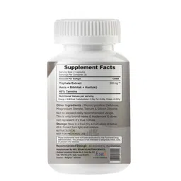 Pro1 Supplements Triphala Capsules For Digestion - 60 Capsules image 4