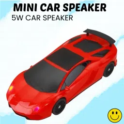GUGGU F4 (PORTABLE BLUETOOTH SPEAKER) Dynamic Thunder Sound With Long BatteryT286 5 W Bluetooth Laptop/Desktop Speaker-picture-4