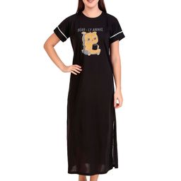 BOMBSHELL Printed Maxi Nightdress-image-73