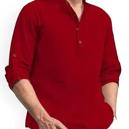 EdinWolf Men Mandarin Collar Chikankari Pathani Kurta-picture-42