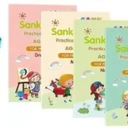 Magic Practice Copybook, (4 BOOK + 10 REFILL) Tracing Book 338-image-47
