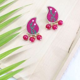 MCREATION4U Women Pink Earrings-image-12